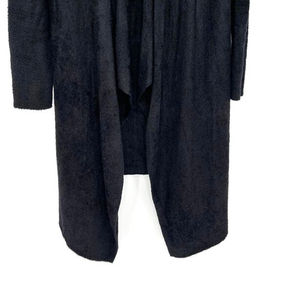 Barefoot Dreams women’s asymmetrical open front cardigan - Picture 3 of 8